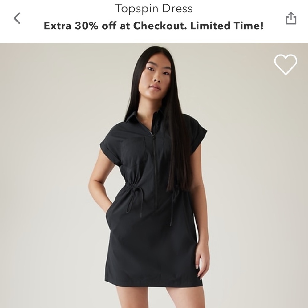 Athleta Topspin dress size M